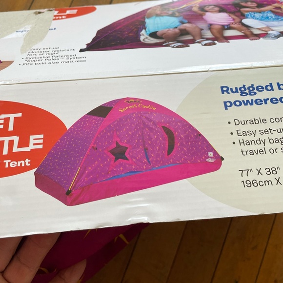 castle bed tent